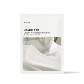 ANUA HEARTLEAF CREAM SHEET MASK NIGHT SOLUTION 25ml